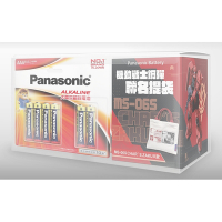 Panasonic 大電流鹼性電池4號30入(機動戰士聯名提袋)