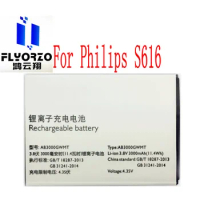 New High Quality AB3000GWMT Battery for Philips S616 Mobile Phone