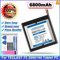 LOSONCOER 6800mAh H-30137162P Battery For TECLAST F5 2666144 Tablet PC NV-2778130-2S For JUMPER Ezbook X1