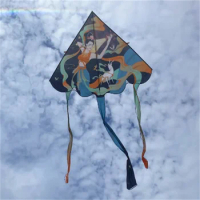 free shipping chinese traditioal kites flying for adults kites surf dragon kites line sport parachute outdoor play weather vane
