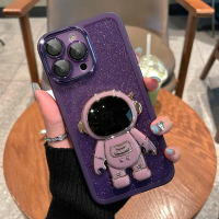 เคสโทรศัพท์, เคสสำหรับ HONOR X7D X9D และ HONOR 400 สมาร์ท, พร้อมขายึดนักบินอวกาศ, กระดาษกลิตเตอร์สุด