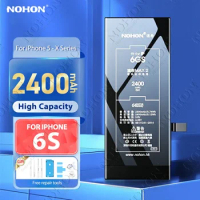 NOHON Battery For iPhone 6S 6 7 8 Plus X XR XS Max High Capacity Phone Lithium Polymer Bateria For iPhone SE 2016 2020 SE2