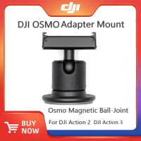 DJI Osmo Magnetic Ball-Joint Adapter Mount for DJI Action 4 Action 3 Action 2