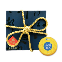 【台灣茶人】快雪印歲繩結禮盒 布朗山生態古樹春茶(100GX4入)
