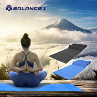 BALANCE 1 極致平衡折疊瑜珈墊 黑色
