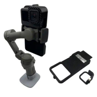 Handheld Gimbal Adapter Switch Mount Plate for GoPro Hero 9 black Camera for DJI OM 4 /OSMO Mobile 3 Gimbal