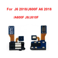 50PCS/Lot For Samsung J6 2018/J600F A6 2018/A600F J8/J810F Flex Microfono Microphone Flex Cable