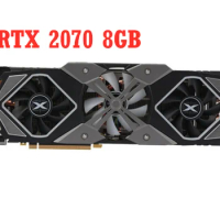 RTX 2070 8GB Graphics Card GDDR6 256Bit PCIE PCI-E3.0 16X 1470MHz 2304units DP*3 HDMI*1 rtx 2070 Gaming 8G Video Card