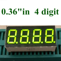 Green 7 Segment LED Display 0.36 inch 4 bit Common Cathode four Digital Tube seven Segment LED Display