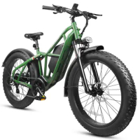 Fucare Electric Bike 26inch Fatbike 750W Electric Bicycle Adults 48V 25Ah Samsung Battery 32MPH Ebike