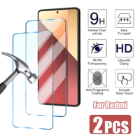 2PCS Tempered Glass For Redmi Note 13 12 11 10 9 Pro Plus 5G Sceeen Protector for Redmi 12C 10C 9C Note 12S 11S 10S 9T 9S Glass