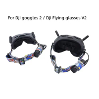 Goggles Head Strap Battery Fixed Glasses Graffiti Strap for DJI Goggles 2 / DJI FPV Glasses V2 DJI Avata FPV Drone Accessories