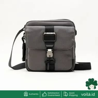 Tumi Alpha Bravo Junior Messenger Bag Charcoal Grey