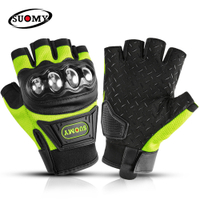 SUOMY Fingerless s Summer Motorcycle s Breathable Motorbike Half Finger Dirt Bike Cycling Bicycle Guantes2023