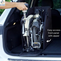 Bicycle Folding Storage Box for Brompton Car Trunk Storage Box Waterproof Car Folding Storage Dustproof Box Bicycle Accessories