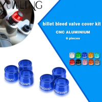 For SUZUKI GSR 600 750 GSX-R GSXR 1000 600 750 K6 K7 K8 K9 K10 2020 NEW CN Billet Bleed Valve Cover Kit Caliper Master Cylinder