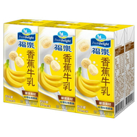 福樂 香蕉牛乳(200ml*6/組) [大買家]