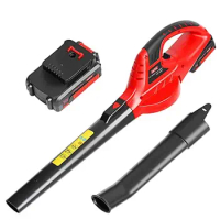 Battery Powered Cordless Leaf Blower Lightweight Mini Electric Blower Lawn Care -Portable Handheld Blower with Powerful Motor