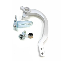 รถจักรยานยนต์ด้านหลังเบรกเหยียบเบรกเท้าก้านฐานติดตั้งด้วยสกรูบูชชุดสำหรับ Benelli TRK502 TRK502X BJ5