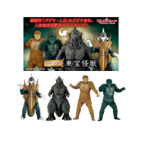 【BANDAI 萬代】轉蛋 HG東寶怪獸 哥吉拉2023 蓋剛 山達 蓋拉 四款 約8公分(日版)