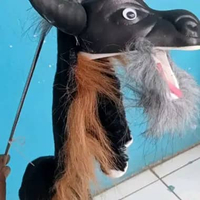 Barongsi model kerbau yang lucu