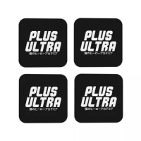 Plus Ultra W My Hero Academia Coaster Coffee Mat Set of 4 Placemats Cup Tableware Decoration & Acces