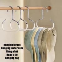 Sturdy Steel Hangers: Maximize Closet Space with Versatile Storage,Hat Organizers,Sturdy Anti-Slip B