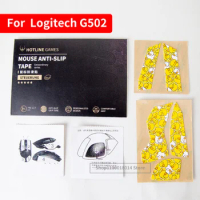 HOTLINE GAMES Colorful Mouse Grip Tape Handmade Sticker Compatible With Logitech G502 Hero / G502 Wireless