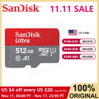 SanDisk Ultra Memory Card SDXC UHS-I microsd Class10 micro SD Cards A1 1TB 256G 16G 32G 64G 128G 512G Flash Card carto memoria