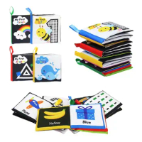 Sound Paper Activity Book Infant Early Learning Kids Books Baby Books Educational Toys Cloth Books Enlightenment Book