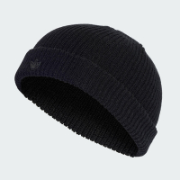 adidas 帽子 毛帽 運動帽 SHORT BEANIE 黑 IL8441