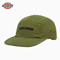 DICKIES - Update Albertville Poplin - Topi Snapback Pria dan Wanita Semua Ukuran CYPRESS