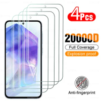4Pcs Full Glue Soft Hydrogel Film For Samsung Galaxy A55 5G Samsung Galaxy A25 A35 GalaxyA55 galaxy a25 a 35 55 Screen Protector