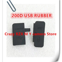 NEW USB/HDMI DC IN/VIDEO OUT Rubber Door Bottom Cover For CANON For EOS 200D 250D 200D Mark II Digital Camera Part
