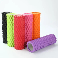1Pcs Fitness Roller Yoga Column Fitness Yoga Accessories Yoga Cube Foam Roller Muscle Relax Foam Massage Roller Gym Fitness
