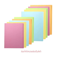 แฟ้มพับกระดาษ F4 300แกรม ฟ้า(แพ็ค20เล่ม) ออร์ก้า