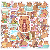 Stiker Babi Guinea Kawaii Kartun Lucu Anak-anak Anime Hewan Peliharaan Lucu DIY Sketsa Hadiah untuk