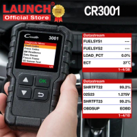 LAUNCH X431 CR3001 Car OBD2 Tools Auto OBDII Diagnostic Scanner Reset Check Engine Light 7 Language Free Update Online Pk ELM327