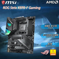 ASUS ROG STRIX X570-F GAMING adopts AMD X570 chipset Socket AM4 PCI-E 4.0 M.2 multi-graphics technology Shenguang Sync ATX