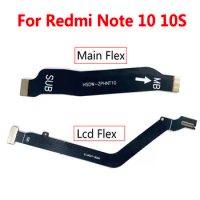 For Xiaomi Redmi Note 10 10S 10T Pro 4G 5G Main Board Connector USB Board LCD Display Flex Cable Repair Parts