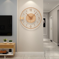 可開發票 美世達新款家用靜音時鐘掛墻創意表客廳掛鐘現代簡約時尚鐘表裝飾