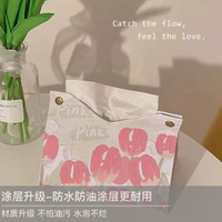 全城熱賣 - 小房子紙巾袋廚房衛生間抽紙盒洗臉巾收納袋紙巾包套收納架免打孔