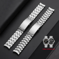 Quality watchband 18mm 20mm 22mm Silver Stainless steel Watch Band For Omega strap seamaster speedmaster planet ocean Bracelet