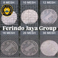 Kawat Wiremesh Mesh 4 Stainless 304 / Kawat Nyamuk Mesh 4 Meteran SS 304 lebar  1 meter Tebal 0.7 mm