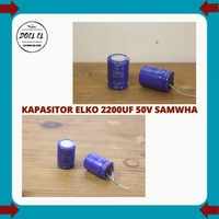 KAPASITOR ELKO 2200UF 50V | ELKO 2200 UF 50 V SAMWHA