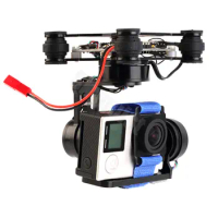 3 Axis Brushless Gimbal Storm32 Controlller Lightweight FPV Gimbal plug and play For GoPro Hero 3 4 F450 F550 Aerial Photography