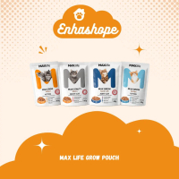 Max Life Cat Max Grow Pouch 85gr - Makanan Basah Kucing