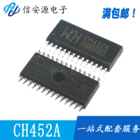 10pcs 100% orginal new CH452A CH452 SOP28 digital tube display driver chip