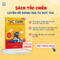 [Độc quyền live] HOCMAI - Sách - Tốc chiến luyện đề đánh giá tư duy - Theo cấu trúc đề thi của Đại h