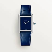 Cartier Tank Must de Cartier Watch Large 34 Blue WSTA0114 Authentic